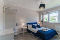 Postel nebo postele na pokoji v ubytování Lovely 1 Bed Manchester Apartment - Sleeps 3