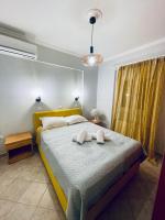 Postel nebo postele na pokoji v ubytování Lucky House