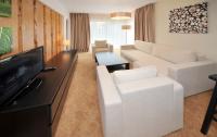 Televízia a/alebo spoločenská miestnosť v ubytovaní Via Jasna Wellness Apartments
