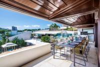 Balkón nebo terasa v ubytování Villa Plage Grande - Superstar luxury - Beachtop