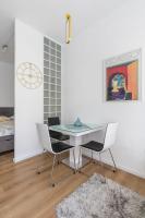 Posezení v ubytování Apartment Modern Studio Near Žnjan Beach