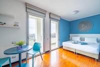 A bed or beds in a room at Camplus Lambrate Casa per Ferie