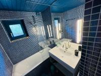 Vonios kambarys apgyvendinimo &#x12F;staigoje Chalet Franzi
