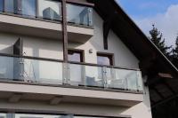 Balkón nebo terasa v ubytování Apartmán Refrino na jedinečném místě