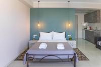 Posteľ alebo postele v izbe v ubytovaní Levanda Luxury Studios Apartments