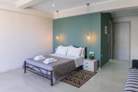 Posteľ alebo postele v izbe v ubytovaní Levanda Luxury Studios Apartments