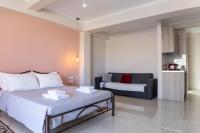 Posedenie v ubytovaní Levanda Luxury Studios Apartments