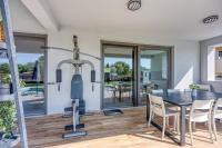 Patio alebo iná vonkajšia časť ubytovania Villa Gina