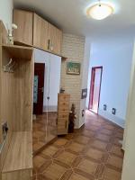 Kuchyň nebo kuchyňský kout v ubytování Apartment Panorama View