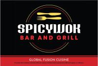 a logo for a bar and grill with a fork and knife at Days Inn & Suites by Wyndham North Bay Downtown in North Bay