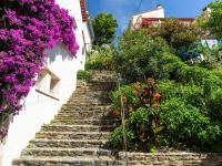 Vonkajšia záhrada v ubytovaní Appartement 3 pièces 4 pers à 100m de la plage, centre-ville, balcon, TV, lave-linge, ménage inclus - FR-1-225C-116