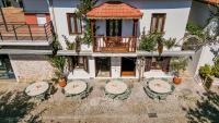Balkón nebo terasa v ubytování Old Town Hotel Kalkan