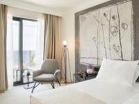 Posteľ alebo postele v izbe v ubytovaní Hotel Kompas