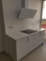 Kuchyň nebo kuchyňský kout v ubytování Apartamento Cream MRZ Rentals