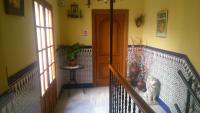 A seating area at Hostal Virgen Del Rocío