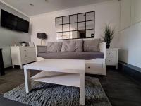 Posedenie v ubytovaní LUCY Apartments with heated pool & free private parking