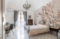 A bed or beds in a room at La casa di nonna Lilla
