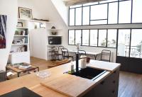 Telewizja i/lub zestaw kina domowego w obiekcie Artist Loft