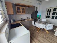 Kuchyň nebo kuchyňský kout v ubytování Apartment Mareta in Viganj