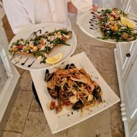 Jídlo v hotelu nebo okolí