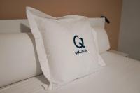 Posteľ alebo postele v izbe v ubytovaní Aqua Apartments Málaga