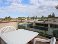 Balkón alebo terasa v ubytovaní Casa cerca del mar con piscina, a/c opcional, admite mascotas, playa para perros, Deltebre - ES-184-17