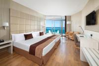 TV a/nebo společenská místnost v ubytování Hotel Best Semiramis