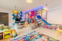 Posteľ alebo postele v izbe v ubytovaní Villa Verdi Pleasure & Spa
