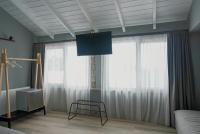 A bed or beds in a room at Ktima Faki, Olympus Mountain Accommodation & Retreat