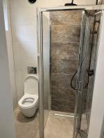 Kúpeľňa v ubytovaní Guesthouse Villa Plitvička