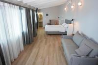 A bed or beds in a room at Ktima Faki, Olympus Mountain Accommodation & Retreat