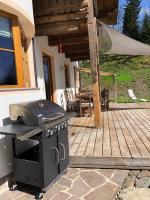 Balkon lub taras w obiekcie AlpenSportChalet