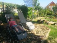 Vonkajšia záhrada v ubytovaní Ferienhaus Planetz