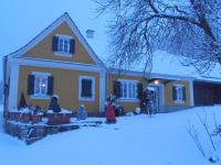 Ferienhaus Planetz v zime
