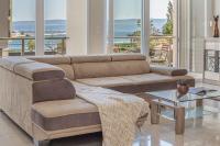 Posezení v ubytování AP 6+2 in one of the most luxury building in Omis