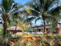 Garður fyrir utan Cape Pakarang Wow Wild Wellness Escapes