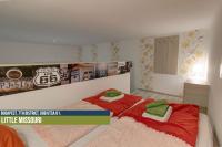 Posteľ alebo postele v izbe v ubytovaní Little Americas Ring Apartments
