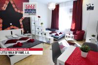 Posteľ alebo postele v izbe v ubytovaní Little Americas Ring Apartments