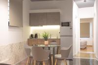 A seating area at Aonia Luxurious Modern Boutique Apartments