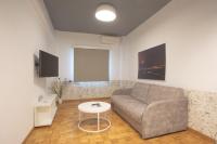A seating area at Aonia Luxurious Modern Boutique Apartments