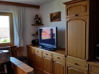 Televízia a/alebo spoločenská miestnosť v ubytovaní Ferienwohnung Stillerhof