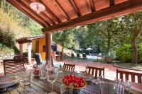 Vonkajšia záhrada v ubytovaní Villa la Pieve