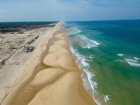 Plan piętra w obiekcie Maison T3 à Biscarrosse Plage, proche océan, 5 pers, terrasse, WiFi, parking inclus - FR-1-319-478