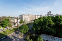 Výhľad na mesto Varšava alebo výhľad na mesto priamo z apartmánu