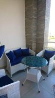 Posezení v ubytování Penthouse in amwaj