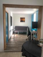 Posedenie v ubytovaní Saint Malo Bel appartement plain pied 300 m gare pres plage du sillon intras muros