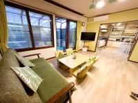 Renewal Chano Onsen House 温泉付きにあるキッチンまたは簡易キッチン