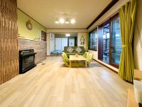 Renewal Chano Onsen House 温泉付きにあるキッチンまたは簡易キッチン
