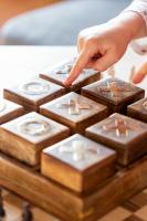 Boissey-le-ChâtelにあるChâteau de Tillyのチェス盤遊び者