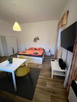 Postel nebo postele na pokoji v ubytování Apartmá Luxura